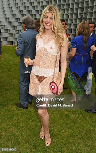 Meredith Ostrom attends The Serpentine Summer Party co-hosted by Tommy Hilfiger on July 6, 2016 in London, England.