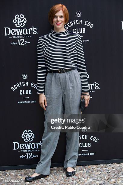 Bimba Bose attends the Dewar's Scotch Egg Club opening party at the Real Fabrica de Tapices on July 6, 2016 in Madrid, Spain.