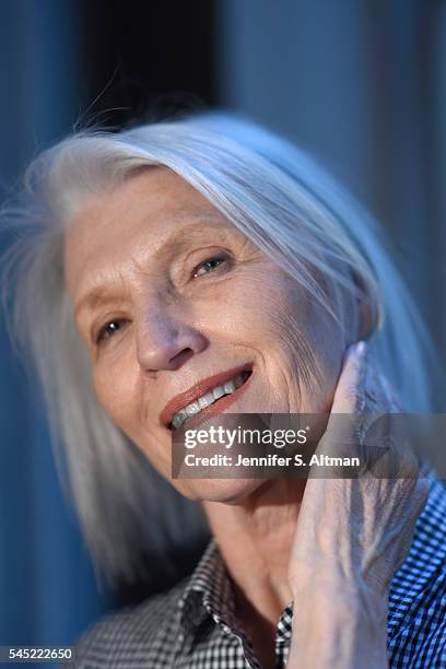 Model, dietician and mother of Elon Musk, Maye Musk is photographed for the New York Times on April 11, 2016 in New York City.