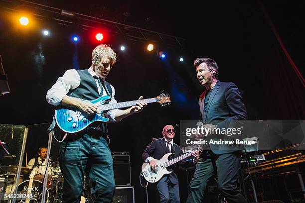 Rick Astley performs on stage at The O2 Ritz Manchester on July 6, 2016 in Manchester, England.