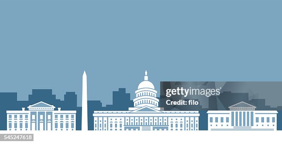 Washington D.C. Government Skyline Washington D.C. Government Skyline