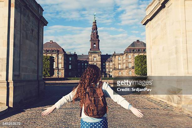 round the world - copenhagen people stock pictures, royalty-free photos & images