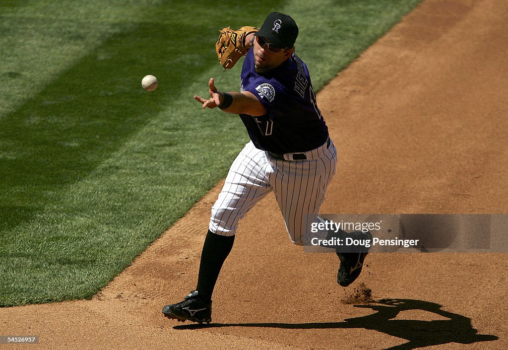 Los Angeles Dodgers v Colorado Rockies