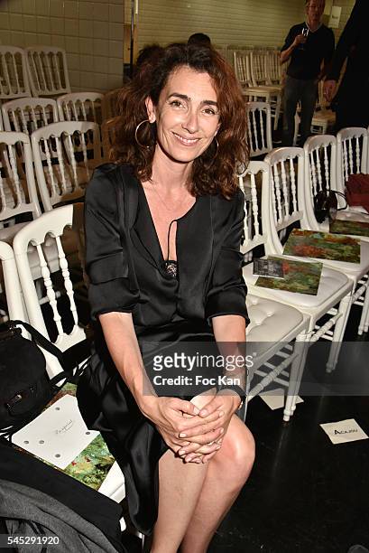 Mademoiselle Agnes attends the Jean-Paul Gaultier Haute Couture Fall/Winter 2016-2017 show as part of Paris Fashion Week on July 6, 2016 in Paris,...