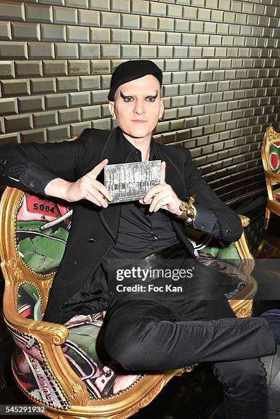 Ali Mahdavi attends the Jean-Paul Gaultier Haute Couture Fall/Winter 2016-2017 show as part of Paris Fashion Week on July 6, 2016 in Paris, France.