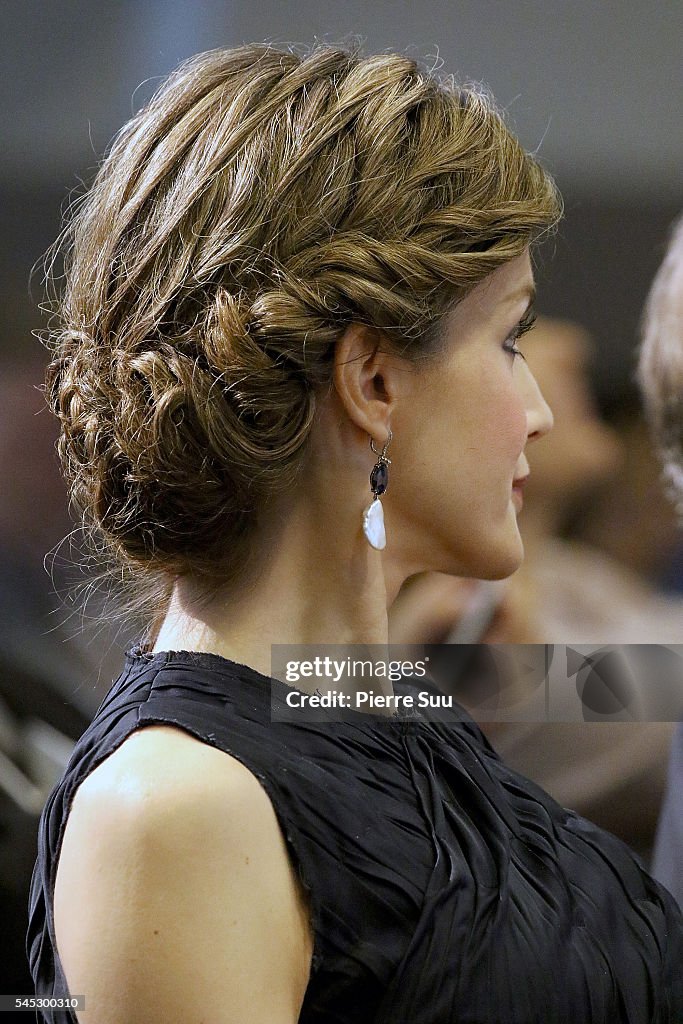 Queen Letizia of Spain Attends The Second Global Conference on Health and Climate In Paris