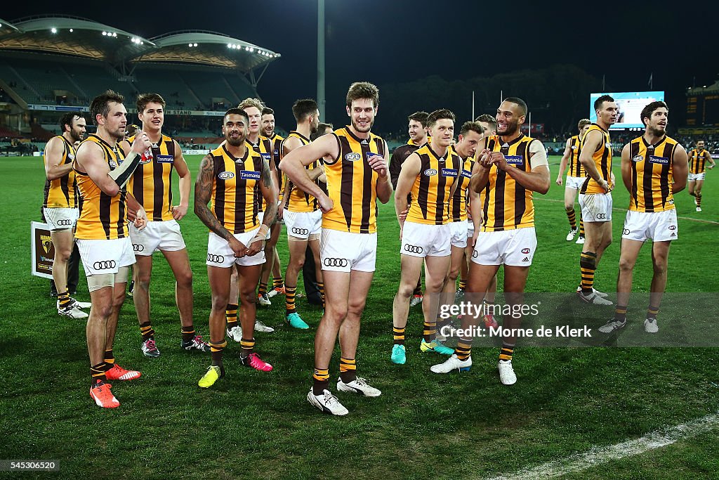 AFL Rd 16 - Port Adelaide v Hawthorn