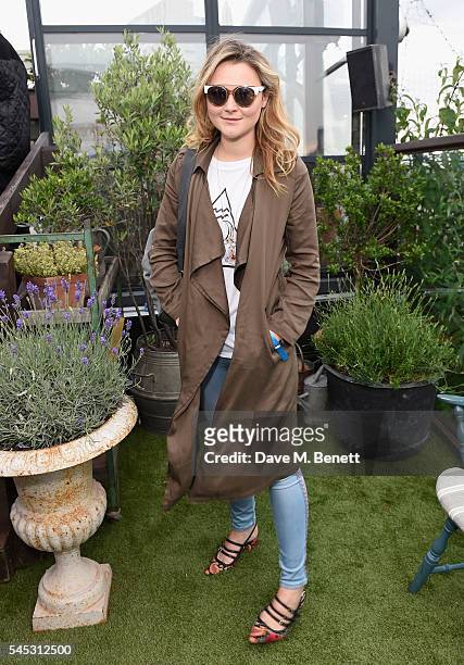 Amber Atherton attends Warner Music Group Summer party in association with British GQ and Quintessentially on July 6, 2016 in London, England.