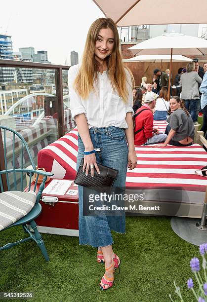 Antonia Clarke attends Warner Music Group Summer party in association with British GQ and Quintessentially on July 6, 2016 in London, England.