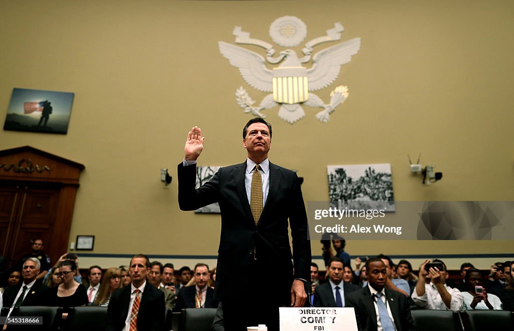 FBI Director Comey Testifies To House Committee On FBI Recommendation Not To Prosecute Clinton Over Private Email Server