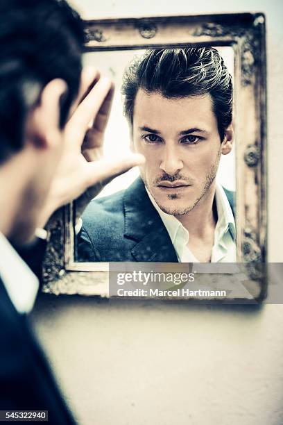 Actor Gaspard Ulliel is photographed for Self Assignment on June 22, 2016 in Paris, France.