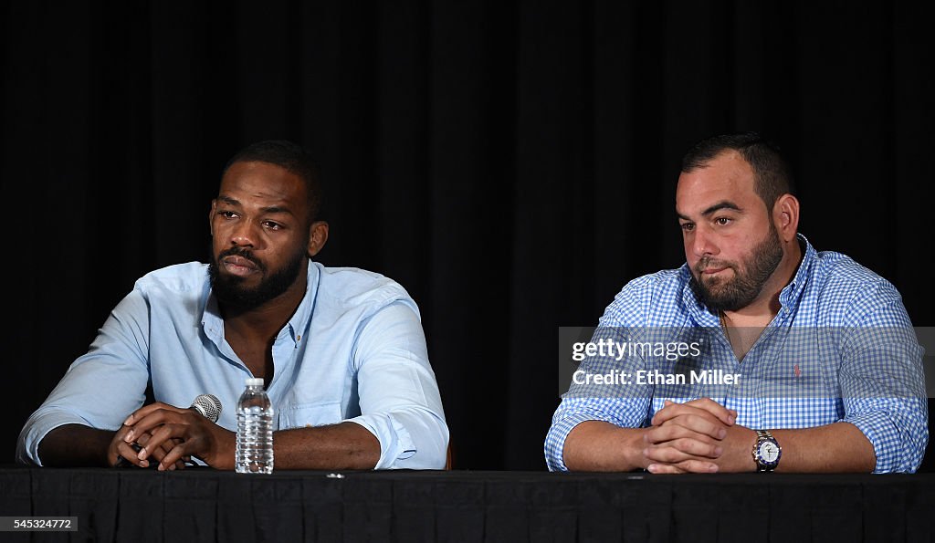 Interim UFC Light Heavyweight Champion Jon Jones Press Conference