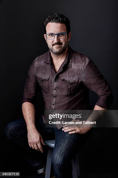 American television show creator, writer, story editor and producer Carter Covington is photographed for Entertainment Weekly Magazine at the ATX...