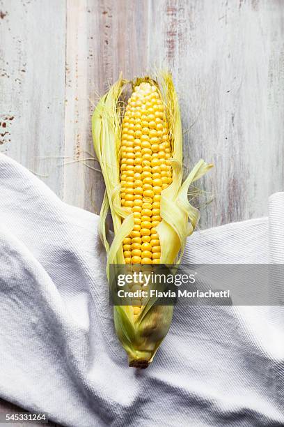 fresh organic corn - corn cob stock pictures, royalty-free photos & images