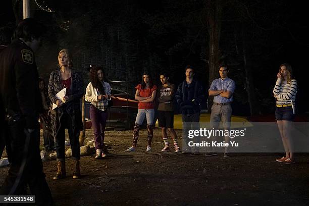 Patience" - Seven camp counselors plan for the best summer of their lives, but the evil lurking at Camp Stillwater has other plans in store for them...