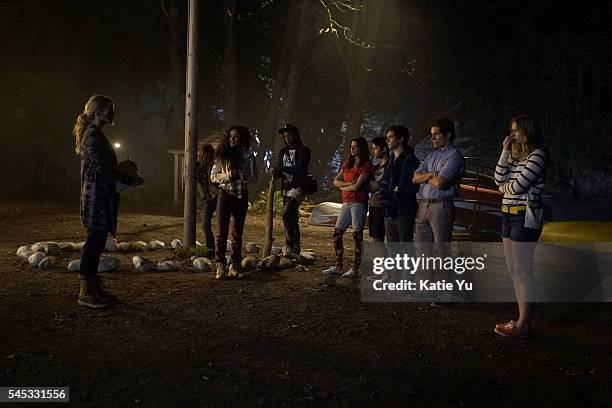 Patience" - Seven camp counselors plan for the best summer of their lives, but the evil lurking at Camp Stillwater has other plans in store for them...