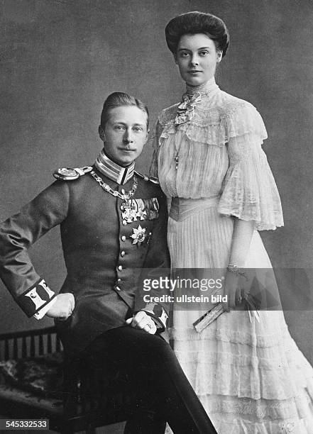 Friedrich Wilhelm Prinz von Preussen*06.05.1882-+Ältester Sohn von Wilhelm II.Kronprinz bis 1918- mit seiner Ehefrau Cecilie von...