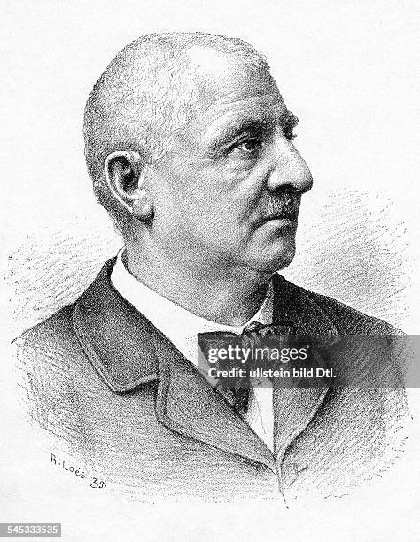 1896Komponist Anach einer Zeichnung von R. Loer