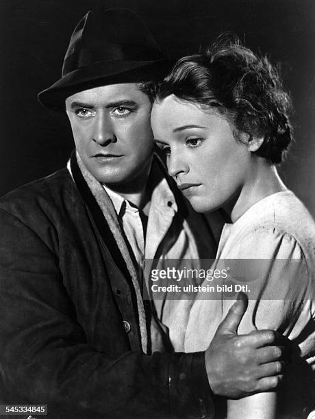 Soehnker, Hans *-+Schauspieler, D- mit Lotte Koch in dem Film 'Der Strom', D- 1941