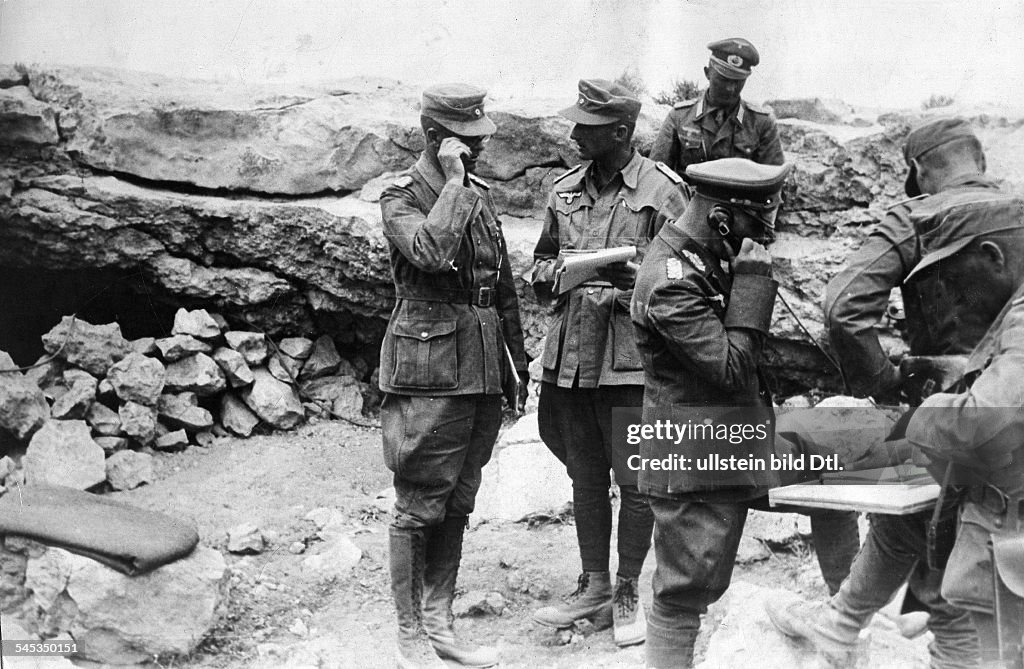 Rommel, Erwin 1891-1944Officer, general field marshall,... News Photo ...