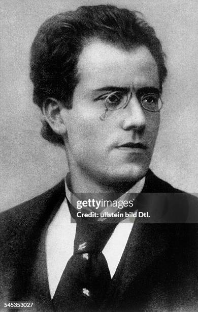 Mahler, Gustav *07.07.1860-+Komponist, Dirigent, Oesterreich- Portrait- undatiert