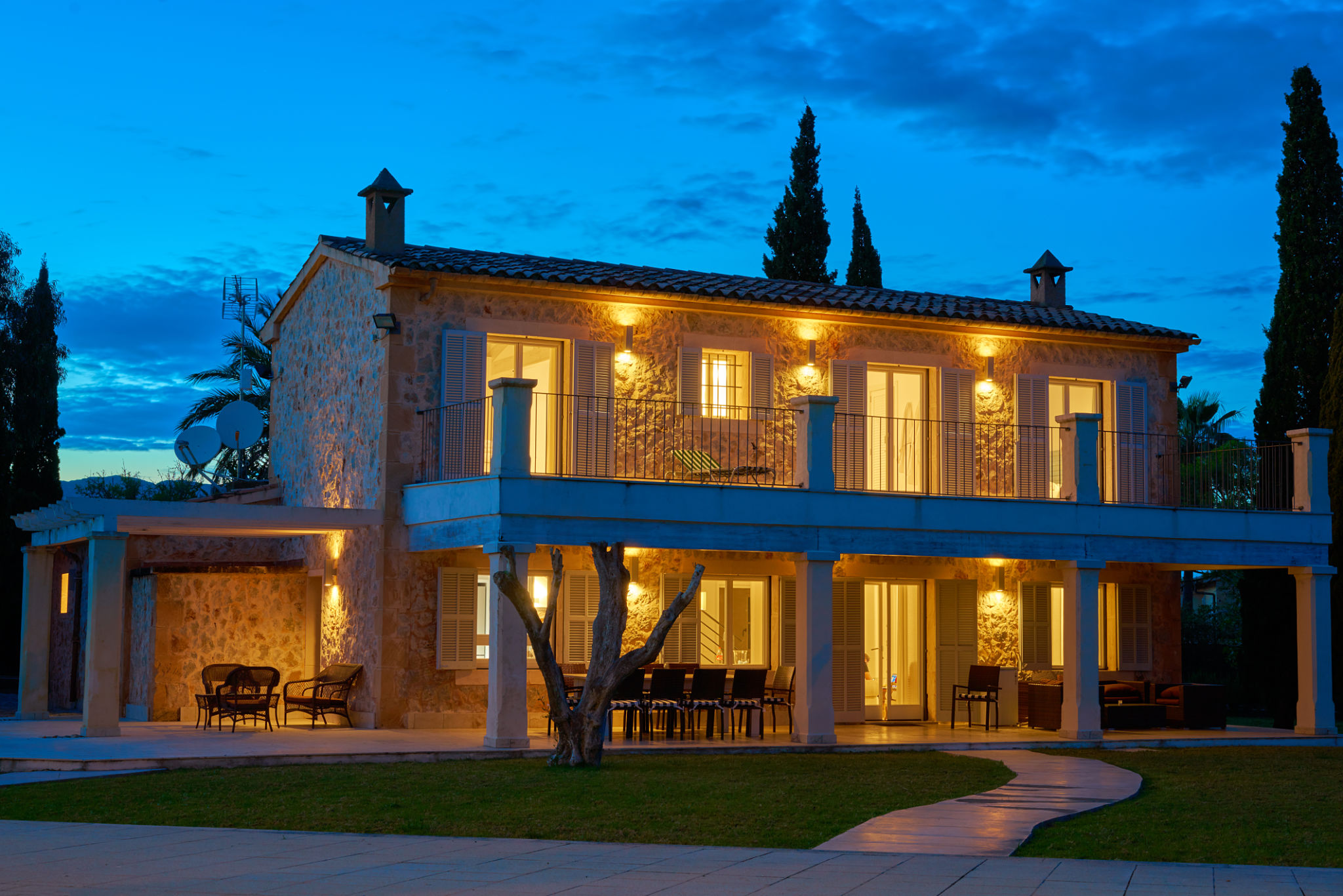 spanish home lighting