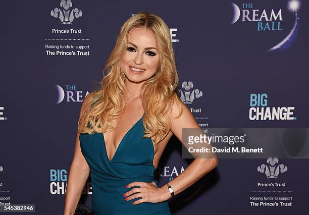 Ola Jordan attends The Dream Ball in aid of The Prince's Trust and Big Change at Lancaster House on July 7, 2016 in London, United Kingdom.