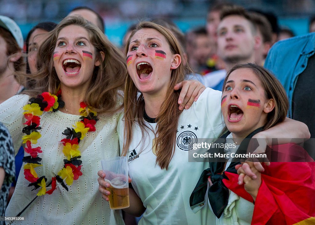 Germany Fans Watch 2016 UEFA European Championship