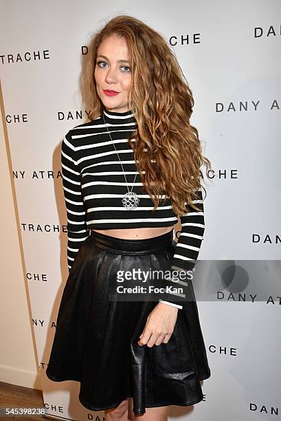 Attends the Dany Atrache Haute Couture Fall/Winter 2016-2017 show as part of Paris Fashion Week on July 4, 2016 in Paris, France.