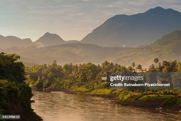 luang prabang - laos stock-fotos und bilder