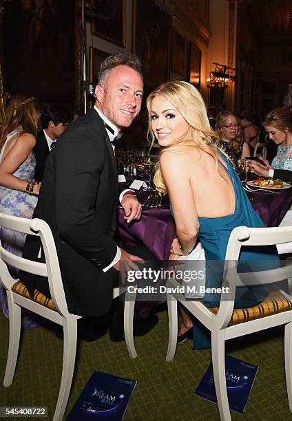 James Jordan and Ola Jordan attend The Dream Ball in aid of The Prince's Trust and Big Change at Lancaster House on July 7, 2016 in London, United...