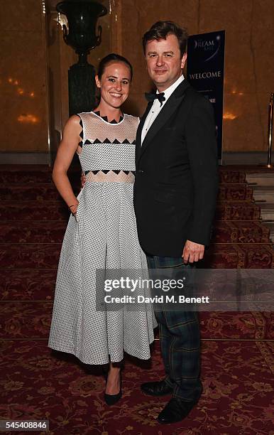 Alex Allison and Gavin Mackay McNicoll attend The Dream Ball in aid of The Prince's Trust and Big Change at Lancaster House on July 7, 2016 in...