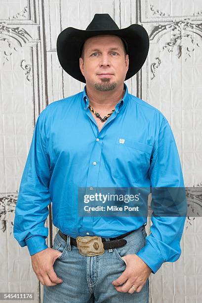 Garth Brooks attends the AOL Build Speaker Series at AOL Studios In New York on July 7, 2016 in New York City.