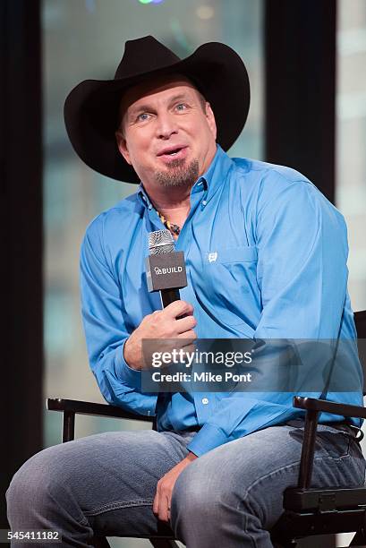 Garth Brooks attends the AOL Build Speaker Series at AOL Studios In New York on July 7, 2016 in New York City.