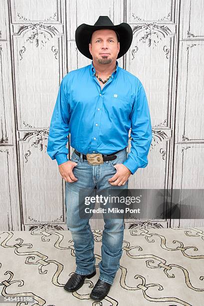 Garth Brooks attends the AOL Build Speaker Series at AOL Studios In New York on July 7, 2016 in New York City.