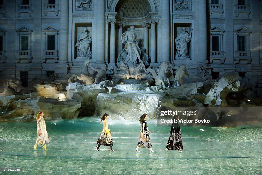 Fendi Roma 90 Years Anniversary - Fashion Show