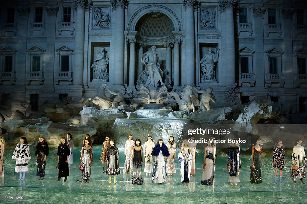 Fendi Roma 90 Years Anniversary - Fashion Show