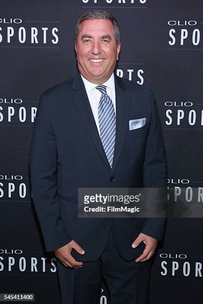 President of programming at NBC Sports and NBCSN Jon Miller attends the 2016 Clio Sports awards on July 7, 2016 at Capitale in New York, New York.