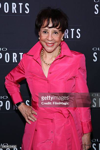 Founder of BET and managing partner of the Washington Mystics Sheila Johnson attends the 2016 Clio Sports awards on July 7, 2016 at Capitale in New...