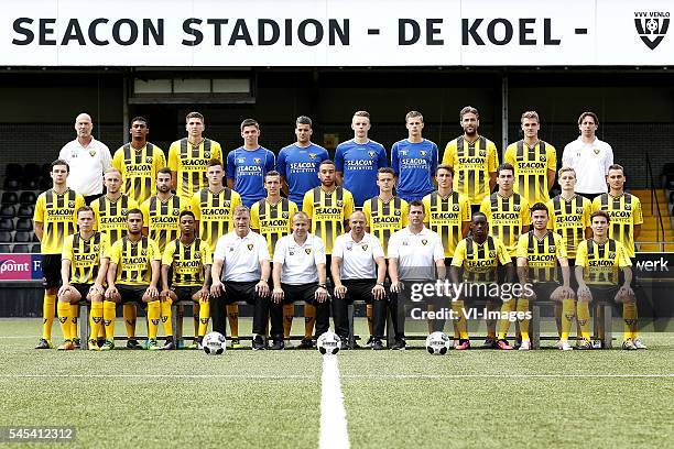 , teammanager Wim Jacobs, Jerold Promes, Danny Post, Sem Custers, Delano van Crooij, Maarten de Fockert, Roy Oomen, Ralf Seuntjens, Nils Roseler,...