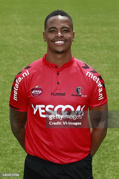 Charlton Vicento during the team presentation of Helmond Sport on July 07, 2016 at the Lavans stadium in Helmond, The Netherlands