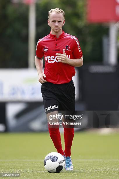 Jason Bourdouxhe during the team presentation of Helmond Sport on July 07, 2016 at the Lavans stadium in Helmond, The Netherlands