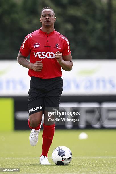 Charlton Vicento during the team presentation of Helmond Sport on July 07, 2016 at the Lavans stadium in Helmond, The Netherlands