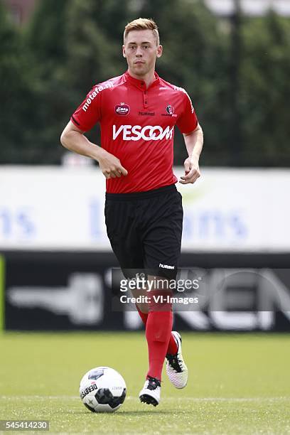 Stephen Warmolts during the team presentation of Helmond Sport on July 07, 2016 at the Lavans stadium in Helmond, The Netherlands