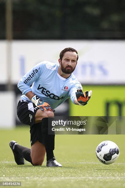 Ferhat Kaya goalkeeper during the team presentation of Helmond Sport on July 07, 2016 at the Lavans stadium in Helmond, The Netherlands