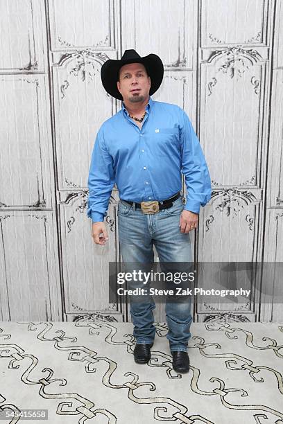 Country musican Garth Brooks attends AOL Build Speaker Series at AOL Studios In New York on July 7, 2016 in New York City.