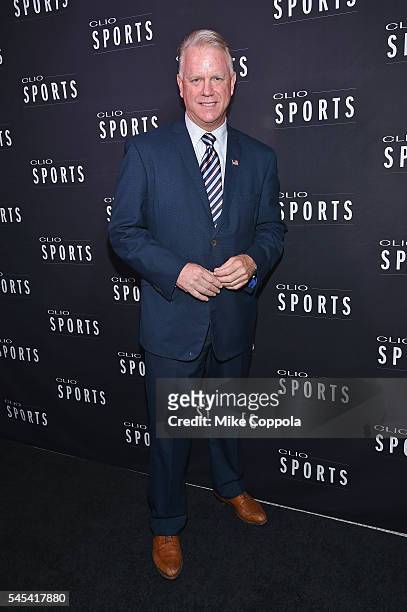 Former professional football player/media personality Boomer Esiason 2016 CLIO Sports Awards at Capitale on July 7, 2016 in New York City.