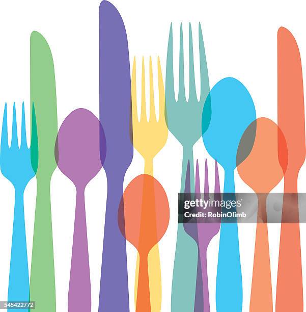 transparent silverware icon - butter knife stock illustrations