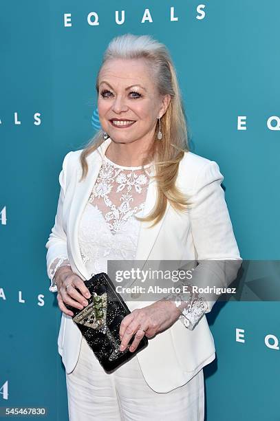 Actress Jacki Weaver attends the premiere of A24's "Equals" at ArcLight Hollywood on July 7, 2016 in Hollywood, California.