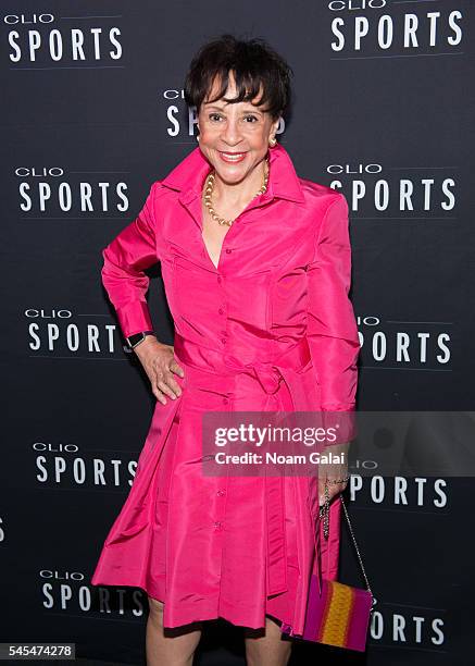 Founder of BET and managing partner of the Washington Mystics Sheila Johnson attends the 2016 CLIO Sports Awards at Capitale on July 7, 2016 in New...